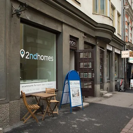 Poista 2ndhomes 2br With Balcony In Punavuori 公寓 赫尔辛基
